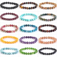 Bracelet en Pierre naturelle semi-précisuse ou cristal